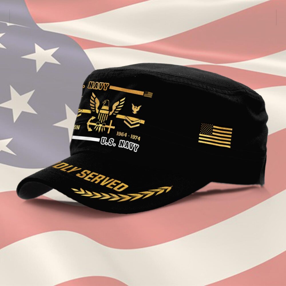 US Navy, Served With Pride - Military Cap - Image 2