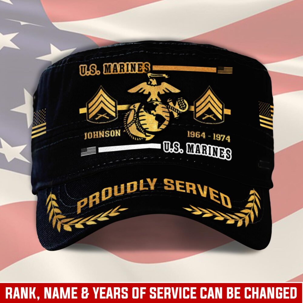 US Marine Corps, E 4 Marines Corporal - Military Cap