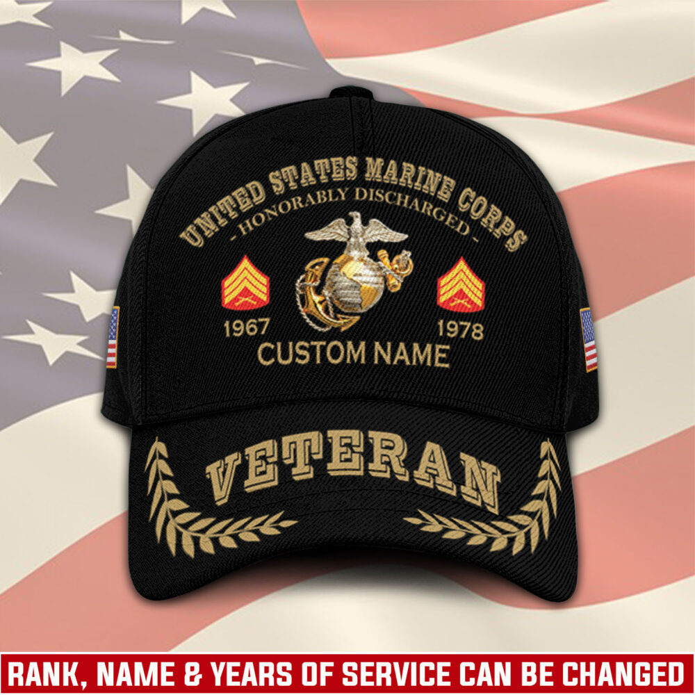 US Marine Corps, Duty, Honor, Country - Classic Cap