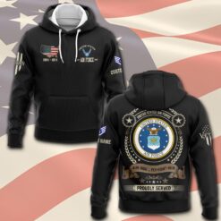 US Air Force , Honoring All Who Served - Hoodie