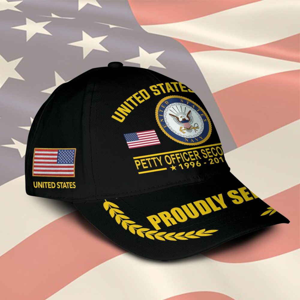 US Navy, E 6 Gold - Classic Cap - Image 2