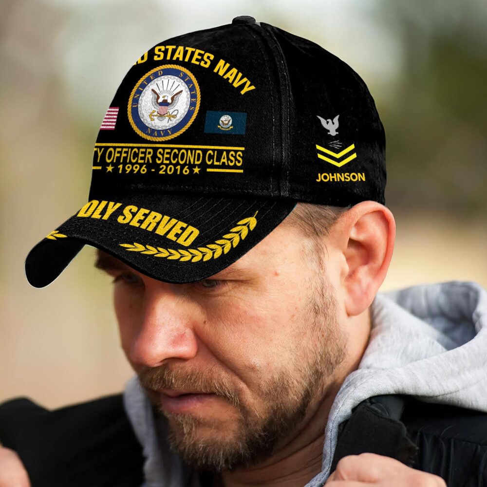 US Navy, E 6 Gold - Classic Cap - Image 3