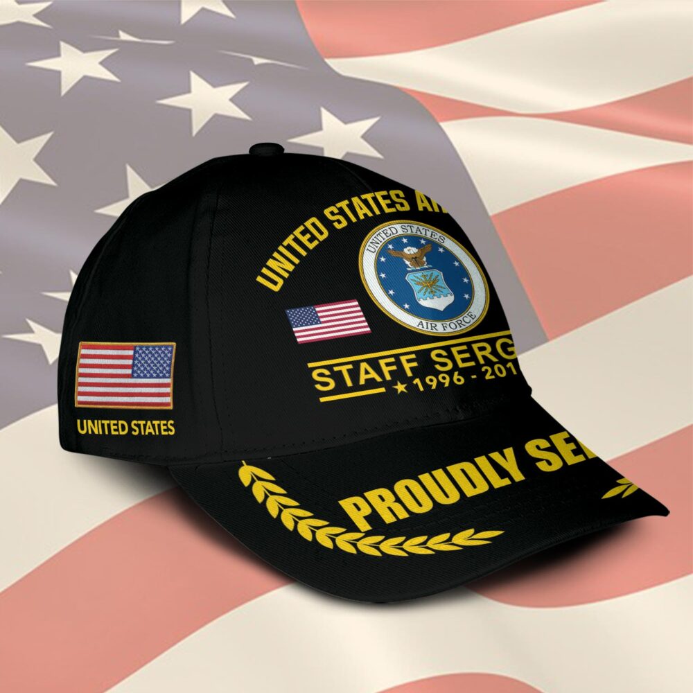 US Air Force, Aim High … Fly-Fight-Win - Classic Cap - Image 2