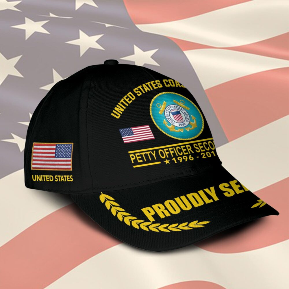 US Coast Guard, Proud To Have Served - Classic Cap - Image 2