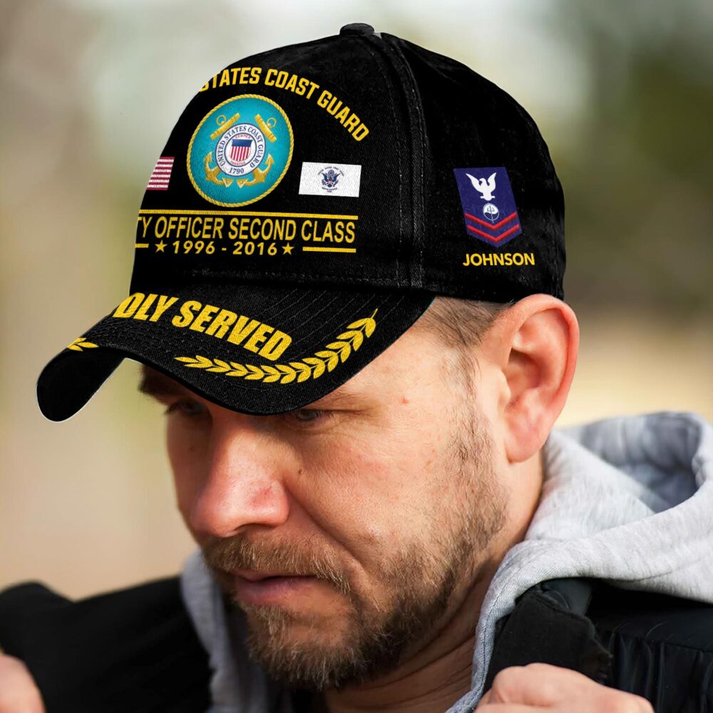 US Coast Guard, Proud To Have Served - Classic Cap - Image 3