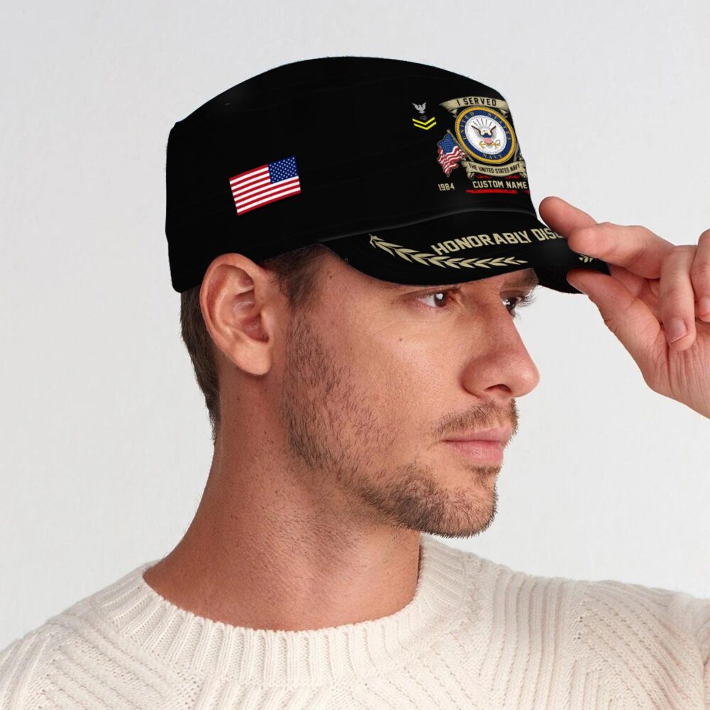US Navy, E 3 Blue - Military Cap - Image 3