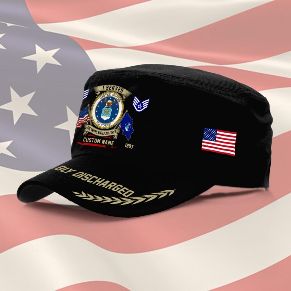 US Air Force , E 9 Air Force Chief Master Sergeant - Military Cap - Image 2