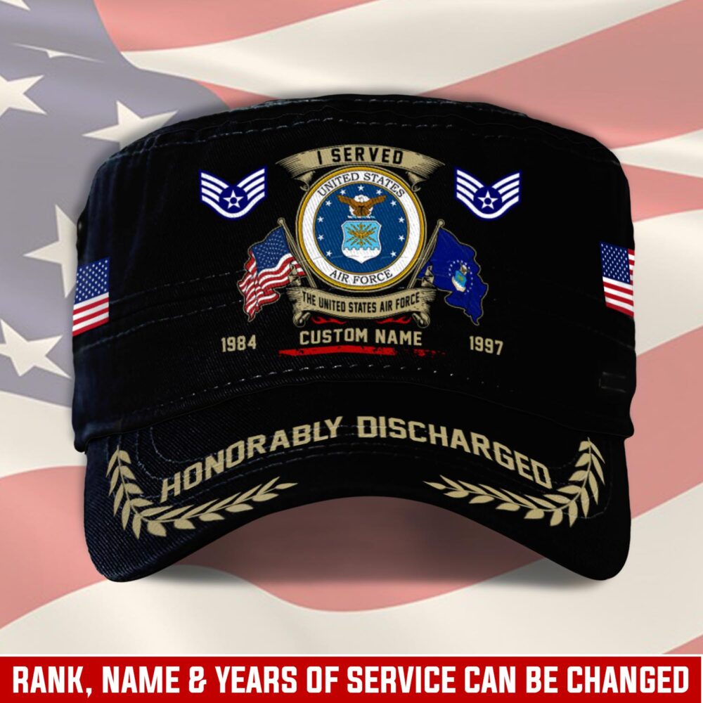 US Air Force , E 9 Air Force Chief Master Sergeant - Military Cap
