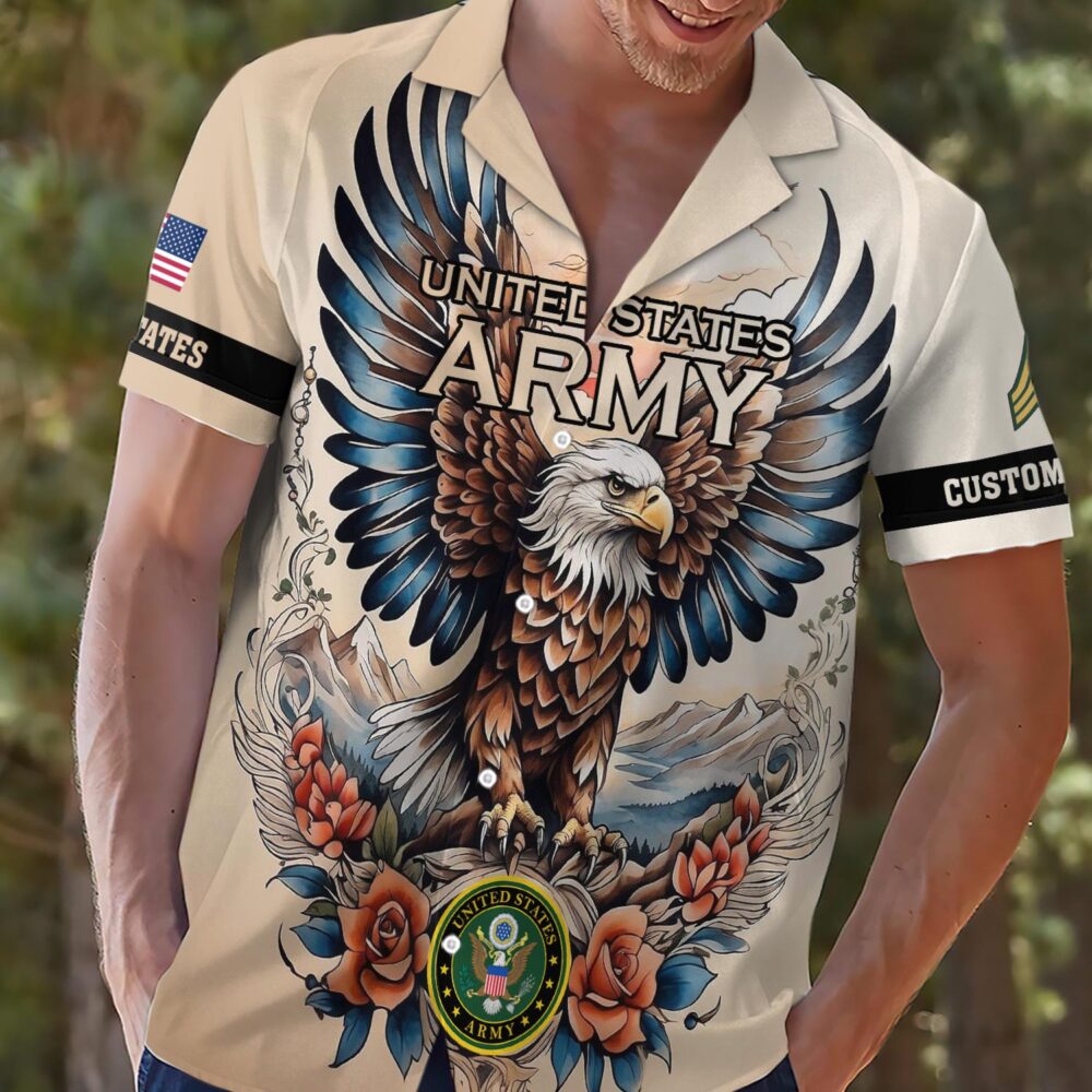 US Army, Once A Soldier, Always A Soldier - Hawaii Shirt - Image 2