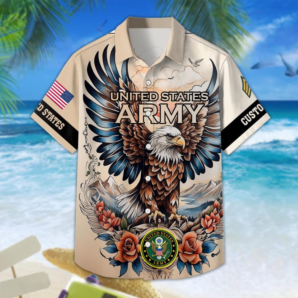 US Army, Once A Soldier, Always A Soldier - Hawaii Shirt - Image 3