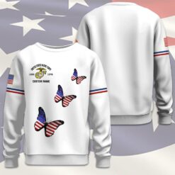 US Marine Corps, Never Retreat, Never Surrender - Women Sweatshirt