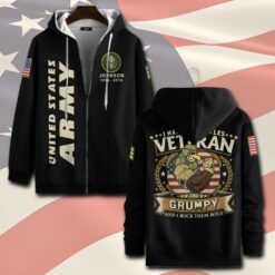 US Army, All Gave Some, Some Gave All - Zip Hoodie