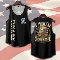US Air Force , E 8 Air Force Senior Master Sergeant - Tank-Top