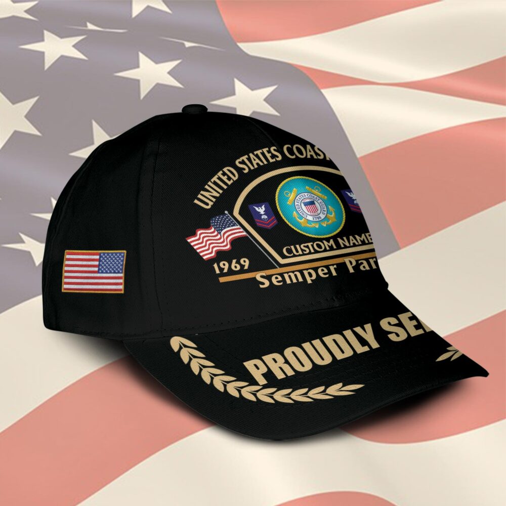 US Coast Guard, E 3 Red - Classic Cap - Image 2