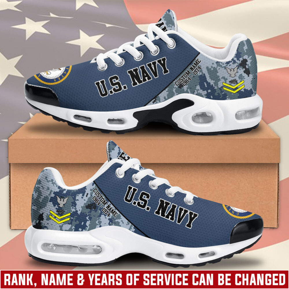 US Navy, E 7 Gold - Air Max Plus Shoes
