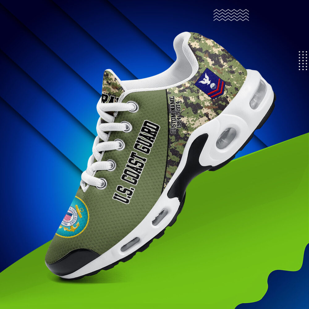 US Coast Guard, E 3 Red - Air Max Plus Shoes - Image 2