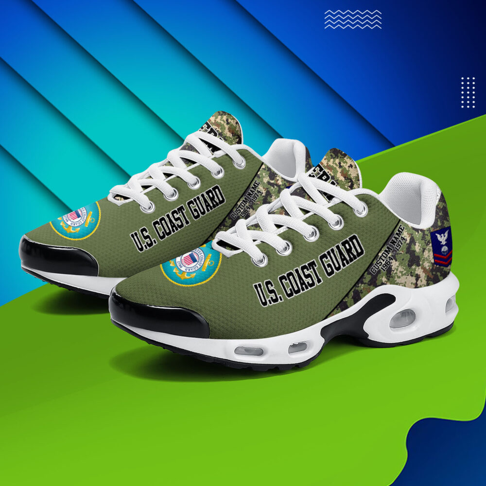 US Coast Guard, E 3 Red - Air Max Plus Shoes - Image 3
