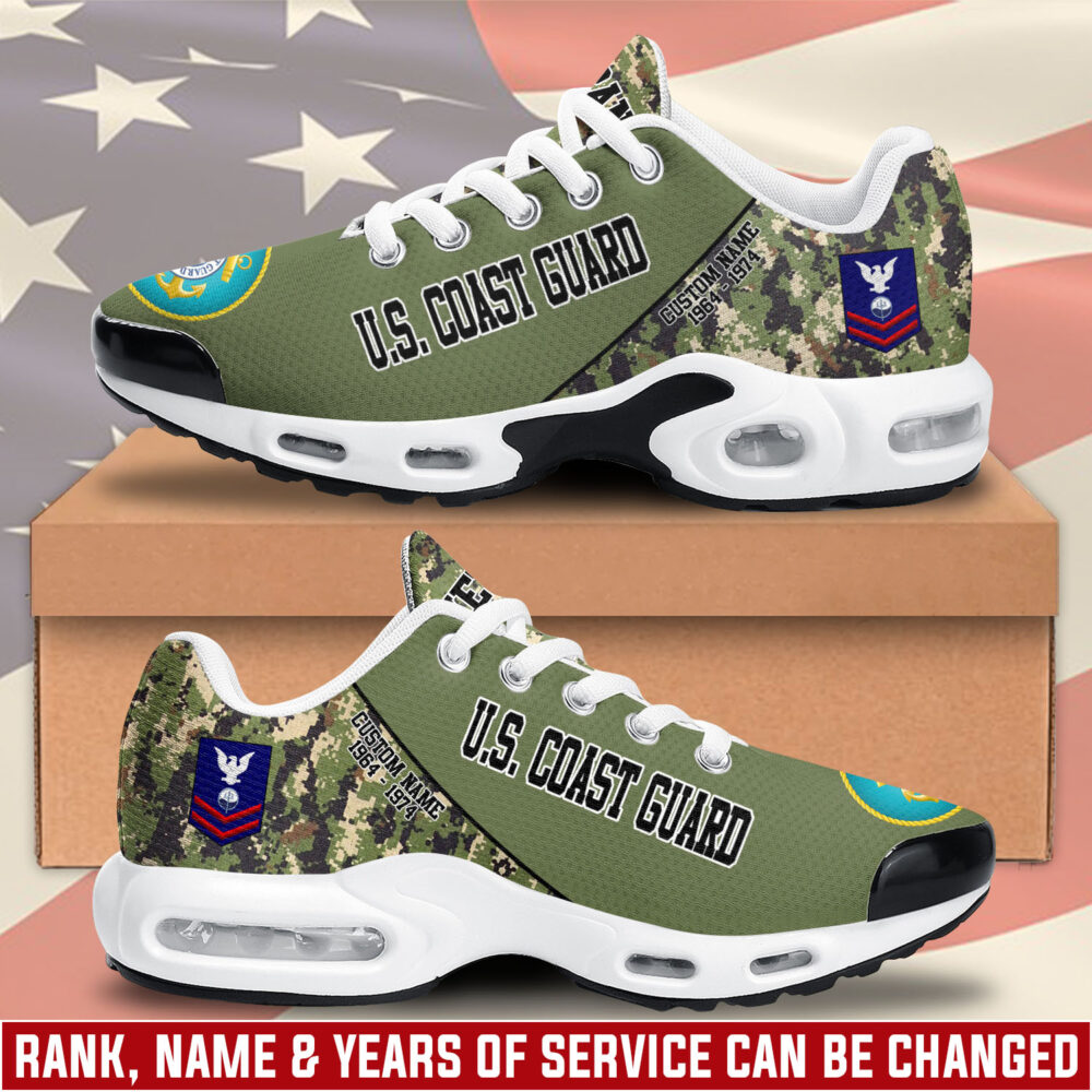 US Coast Guard, E 3 Red - Air Max Plus Shoes