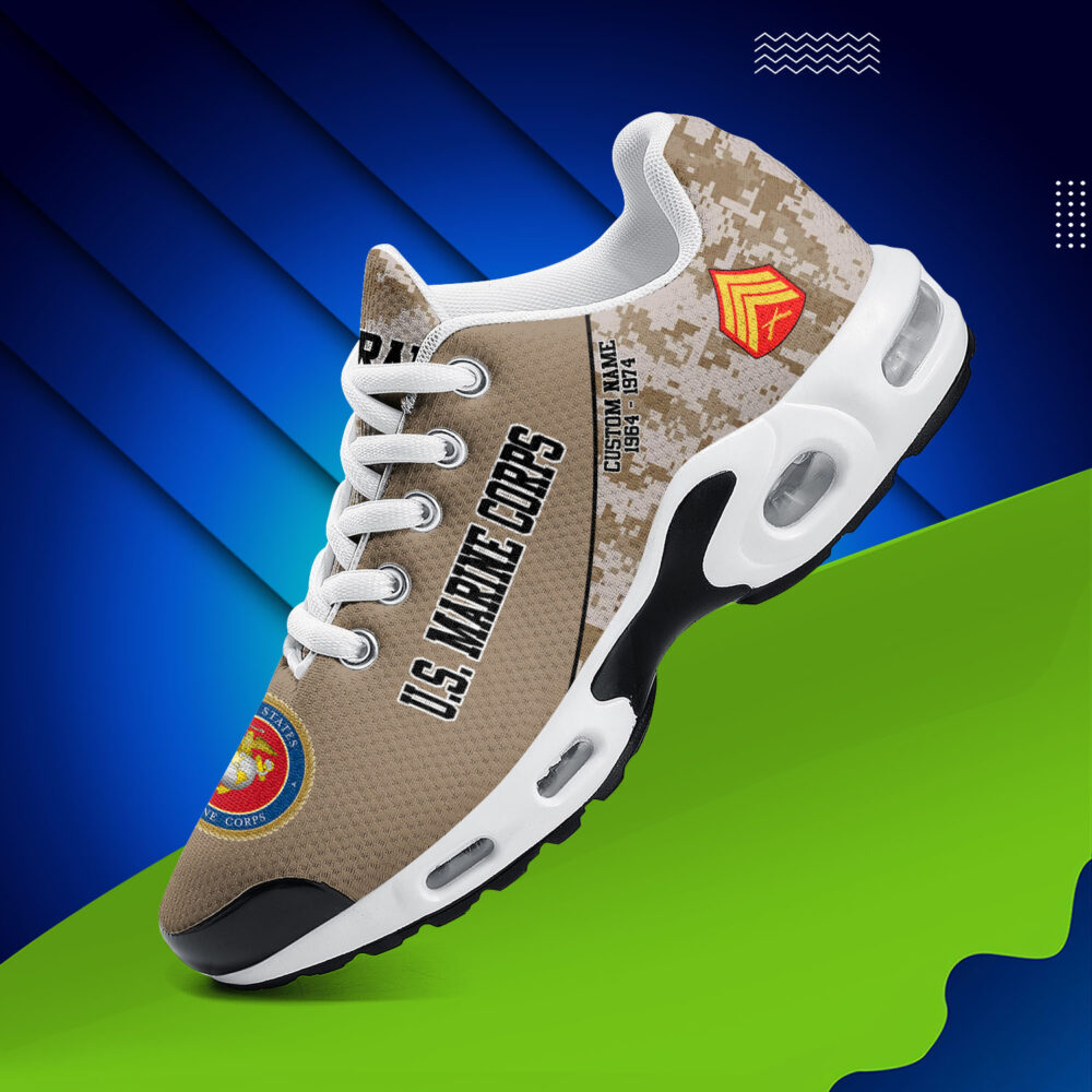 US Marine Corps, E 6 Marines Staff Sergeant - Air Max Plus Shoes - Image 2