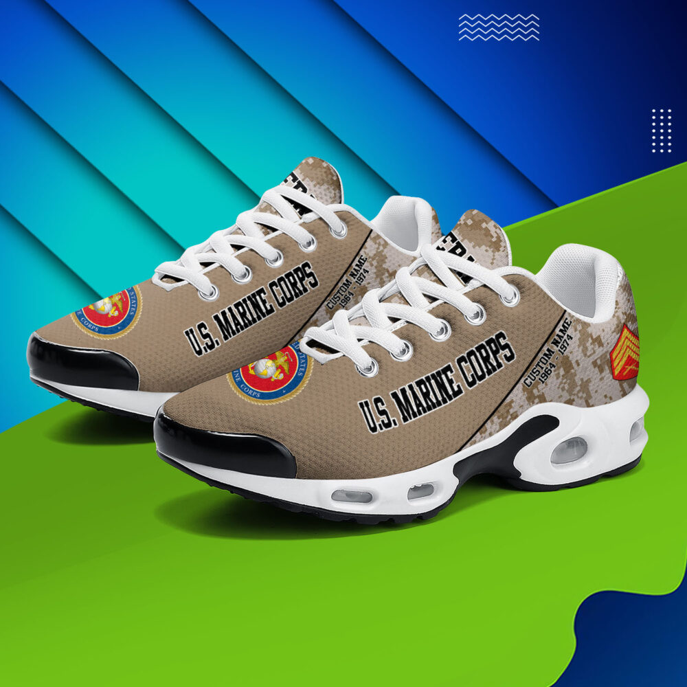 US Marine Corps, E 6 Marines Staff Sergeant - Air Max Plus Shoes - Image 3