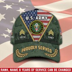 US Army, E 7 Army Sergeant First Class - Classic Cap