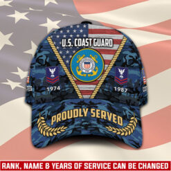 US Coast Guard, E 5 Red - Classic Cap