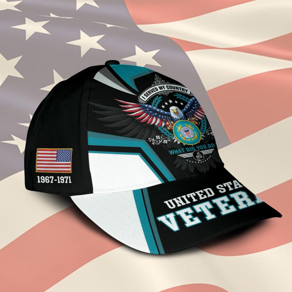 US Coast Guard, I Walked The Walk - Classic Cap - Image 2
