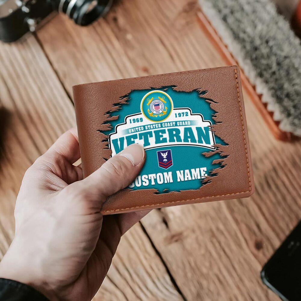 US Coast Guard, I Walked The Walk - Man Wallet - Image 2