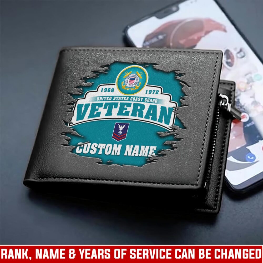 US Coast Guard, I Walked The Walk - Man Wallet