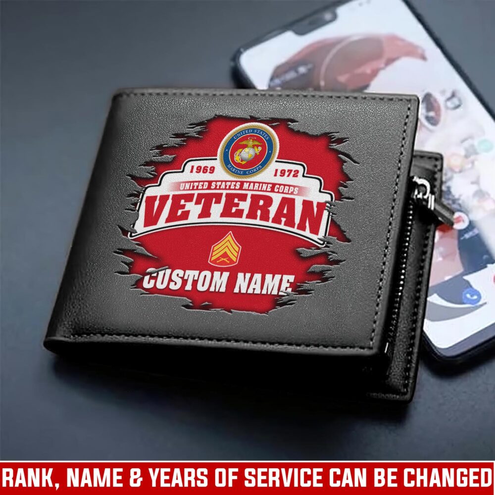 US Marine Corps, Thank a Veteran - Man Wallet