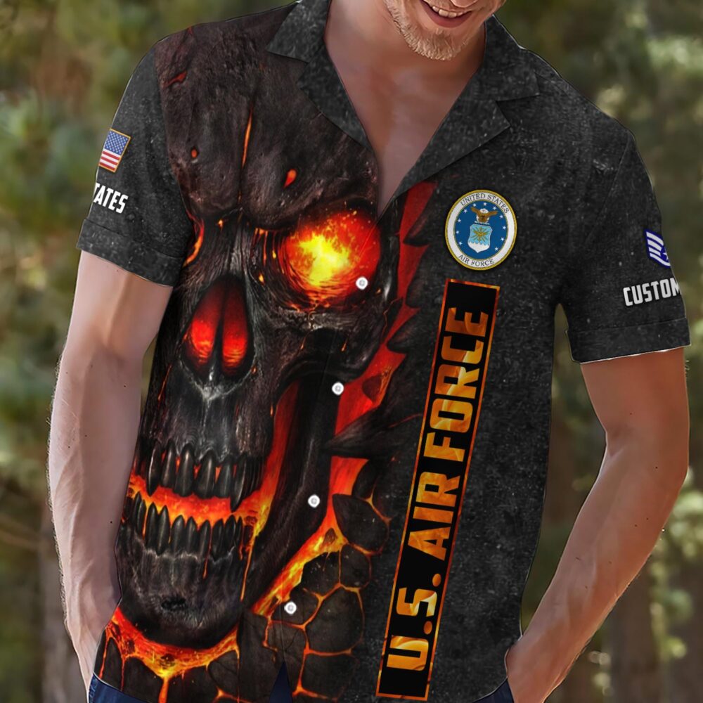 US Air Force , Always Remember, Never Forget - Hawaii Shirt - Image 2
