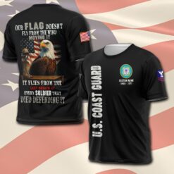 US Coast Guard, E 5 Gold - T-Shirt