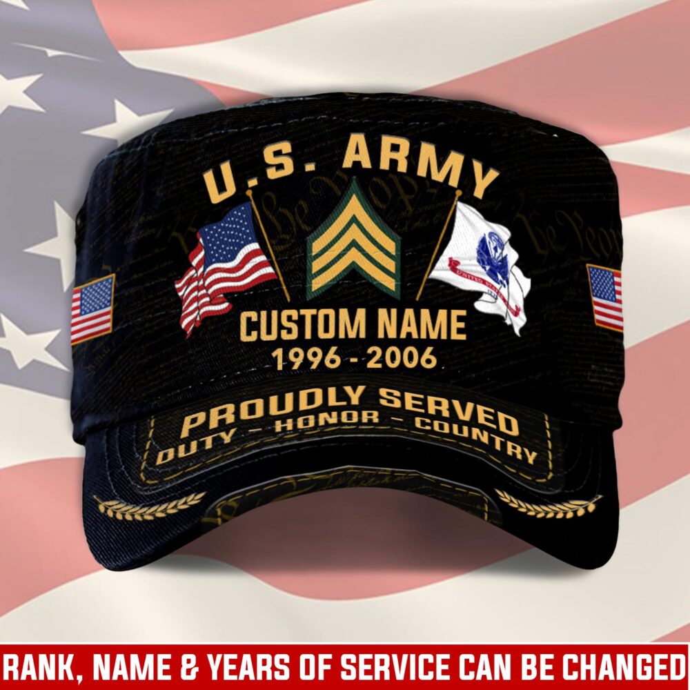 US Army, Honoring All Who Served - Military Cap