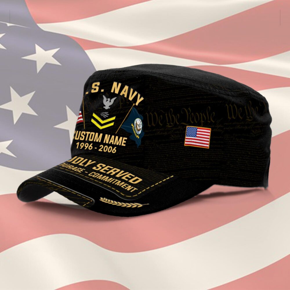 US Navy, I Walked The Walk - Military Cap - Image 2