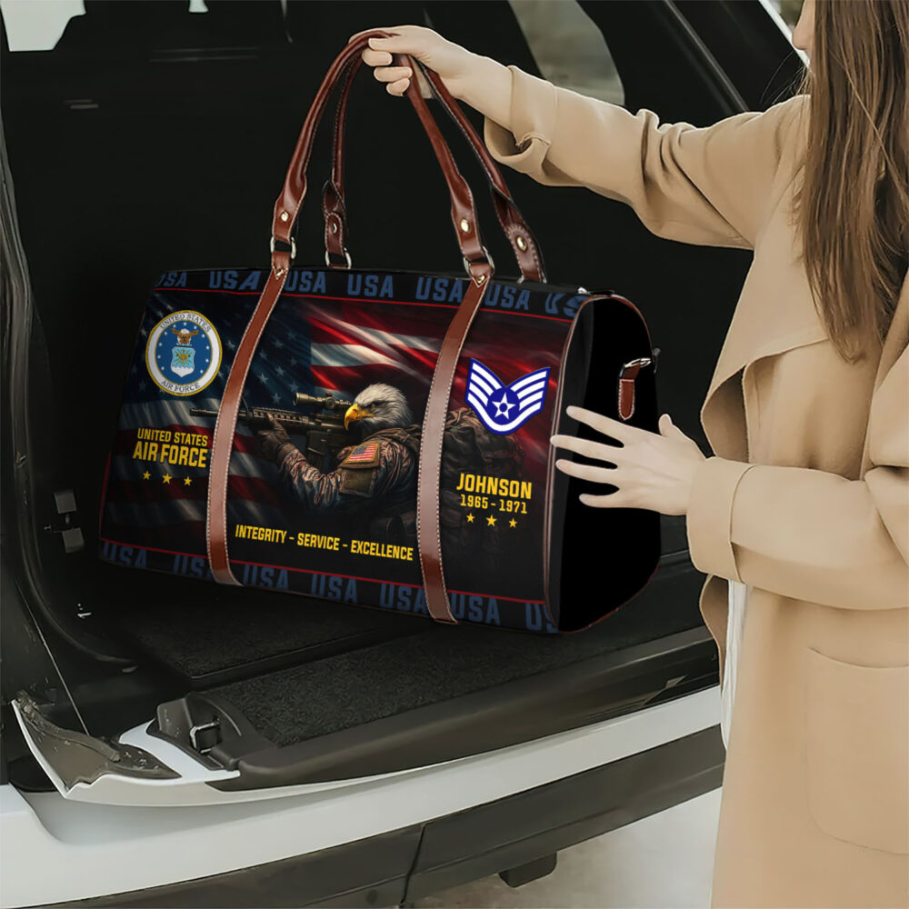 US Air Force, Once An Airman, Always An Airman - Travel Bag - Size S: 18 x 8.6 x 10.2 inches - Image 2