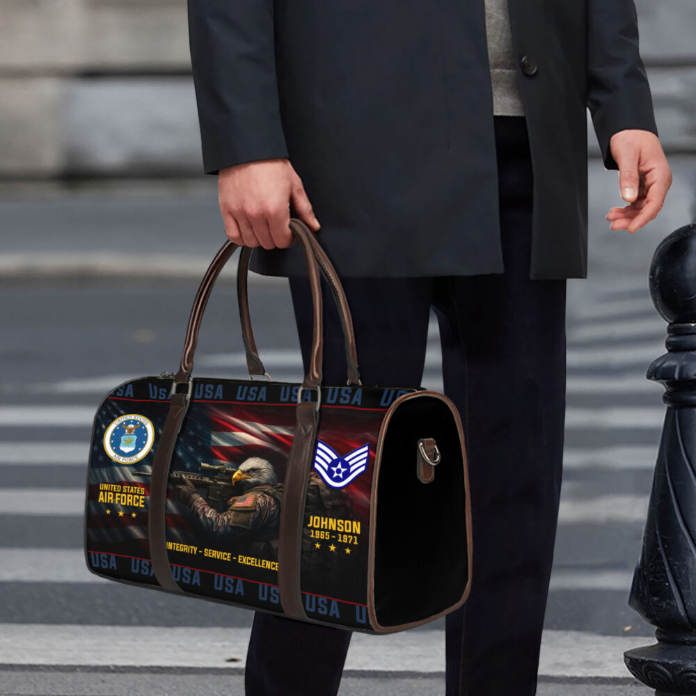 US Air Force, Once An Airman, Always An Airman - Travel Bag - Size S: 18 x 8.6 x 10.2 inches - Image 4