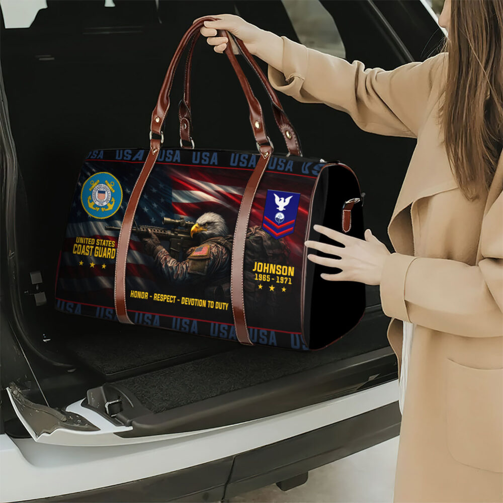 US Coast Guard, No One Gets Left Behind - Travel Bag - Size S: 18 x 8.6 x 10.2 inches - Image 2