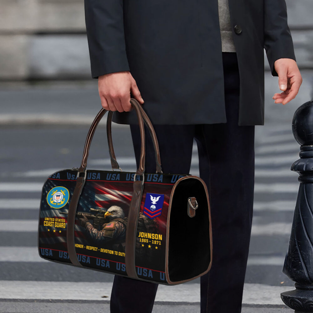 US Coast Guard, No One Gets Left Behind - Travel Bag - Size S: 18 x 8.6 x 10.2 inches - Image 4