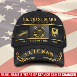 US Coast Guard, E 4 Red - Classic Cap