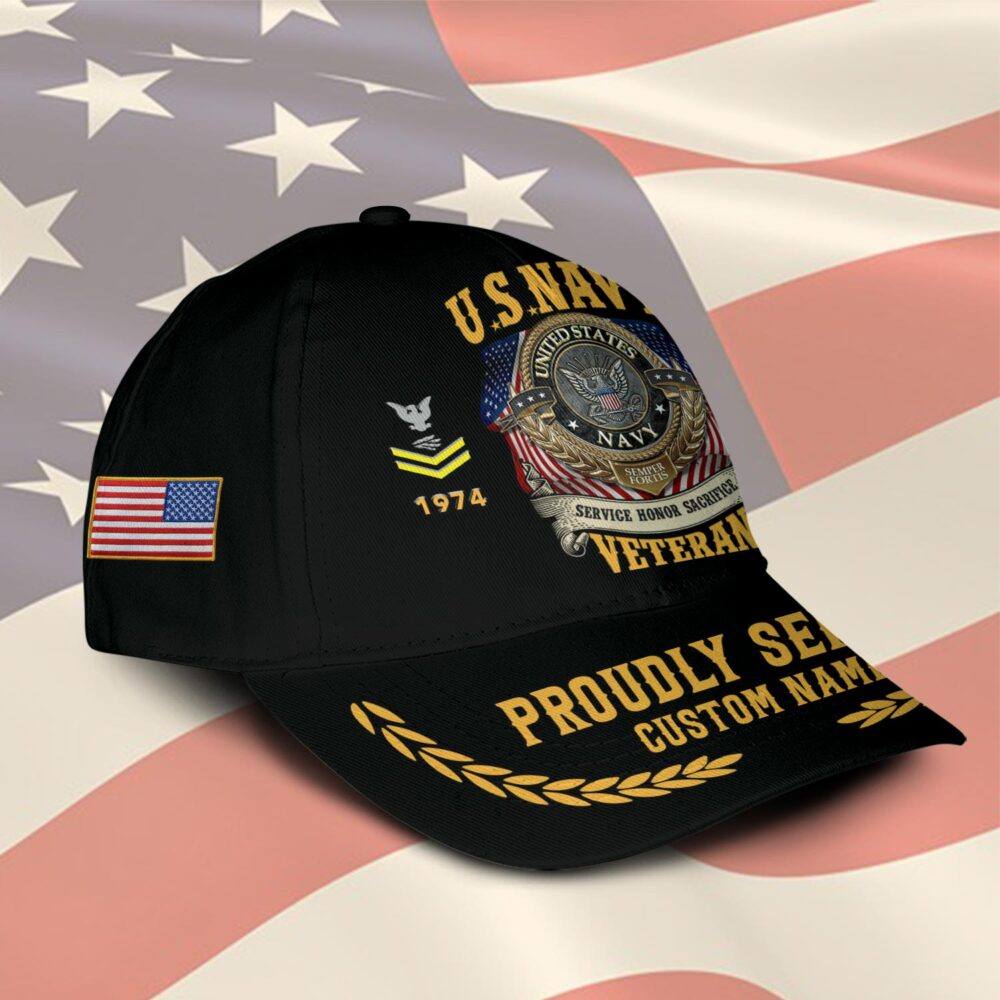 US Navy, No One Fights Alone - Classic Cap - Image 2