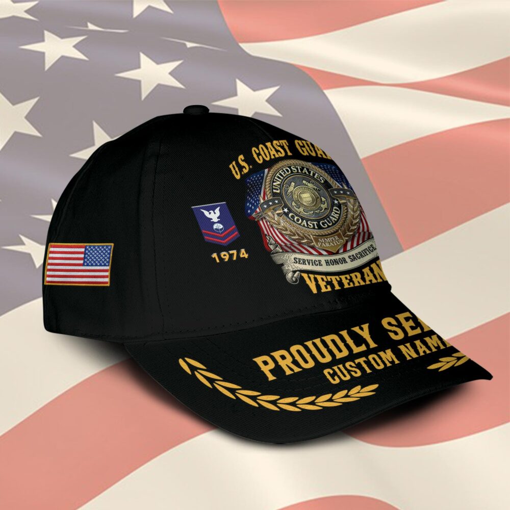 US Coast Guard, Proud To Have Served - Classic Cap - Image 2