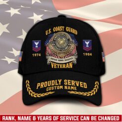US Coast Guard, Proud To Have Served - Classic Cap