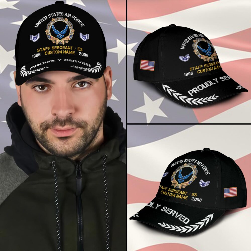 US Air Force, Served With Pride - Classic Cap - Image 3