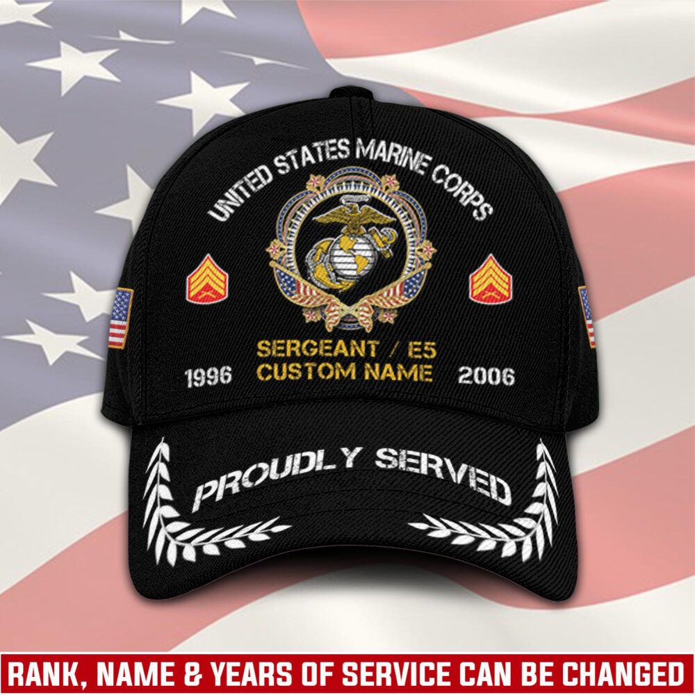 US Marine Corps, E 2 Marines Private First Class - Classic Cap