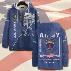 Army Division, O 5 Army Lieutenant Colonel - Zip Hoodie