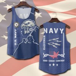 Navy Rating, E 7 Red - Tank-Top