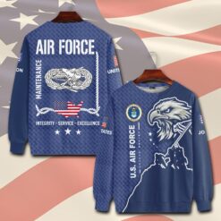 Air Force Badge, All Gave Some, Some Gave All - Sweatshirt