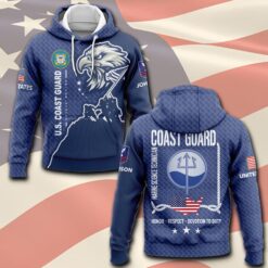 Coast Guard Rating, No One Fights Alone - Hoodie