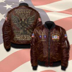 US Coast Guard, E 3 Red - Bomber Jacket