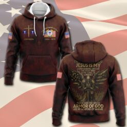 US Coast Guard, E 6 Red - Hoodie